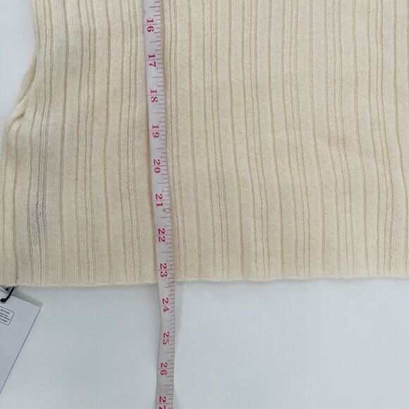 Naadam Womens Sweater Size XSmall Open Back Cashmere Wool Turtleneck Pullover - Picture 8 of 9